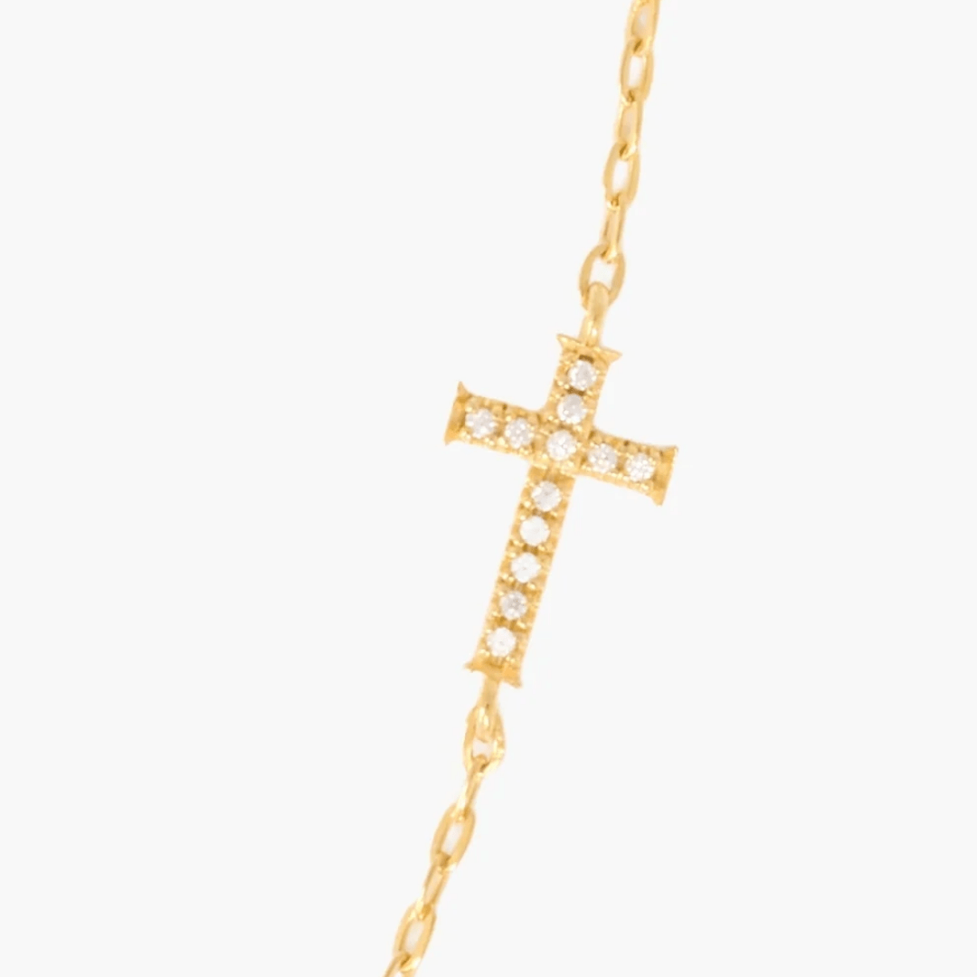 Luminous Cross Chain Breaker Bracelet - Lizzy G's Fine Gifts