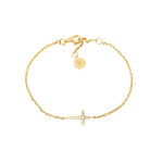 Luminous Cross Pave Bracelet - Lizzy G's Fine Gifts