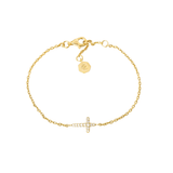 Luminous Cross Pave Bracelet - Lizzy G's Fine Gifts