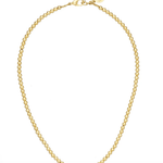 Maggie 4MM Bead Chain Necklace - Lizzy G's Fine Gifts