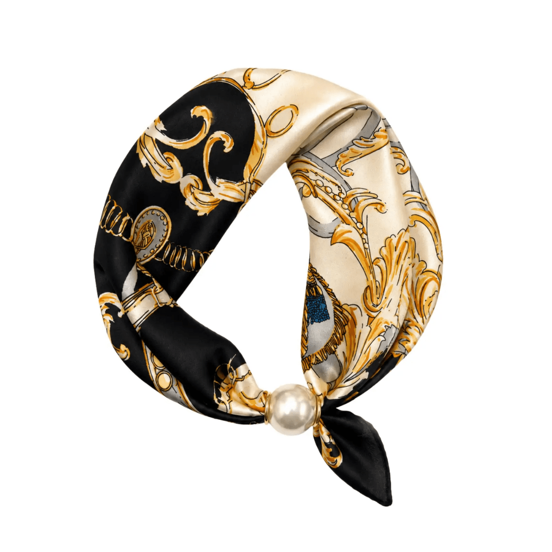 Magnetic Pearl Scarf Choker Necklace - Lizzy G's Fine Gifts
