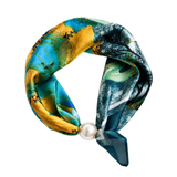 Magnetic Pearl Scarf Choker Necklace - Lizzy G's Fine Gifts