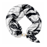 Magnetic Pearl Scarf Choker Necklace - Lizzy G's Fine Gifts