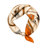 Magnetic Pearl Scarf Choker Necklace - Lizzy G's Fine Gifts