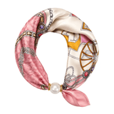 Magnetic Pearl Scarf Choker Necklace - Lizzy G's Fine Gifts