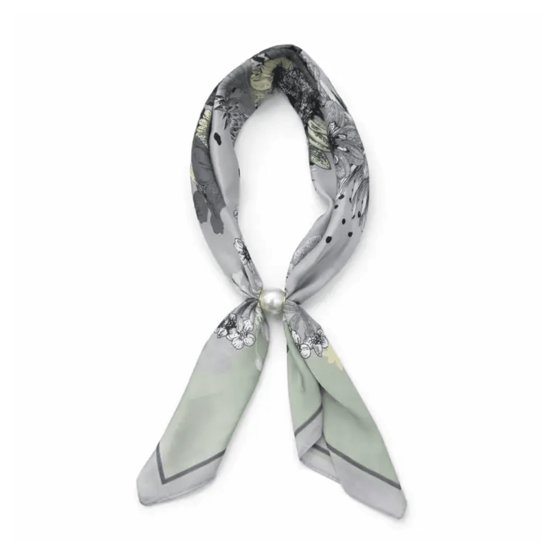 Magnetic Pearl Scarf Necklace - Lizzy G's Fine Gifts