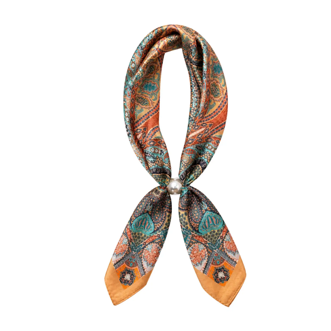 Magnetic Pearl Scarf Necklace - Lizzy G's Fine Gifts