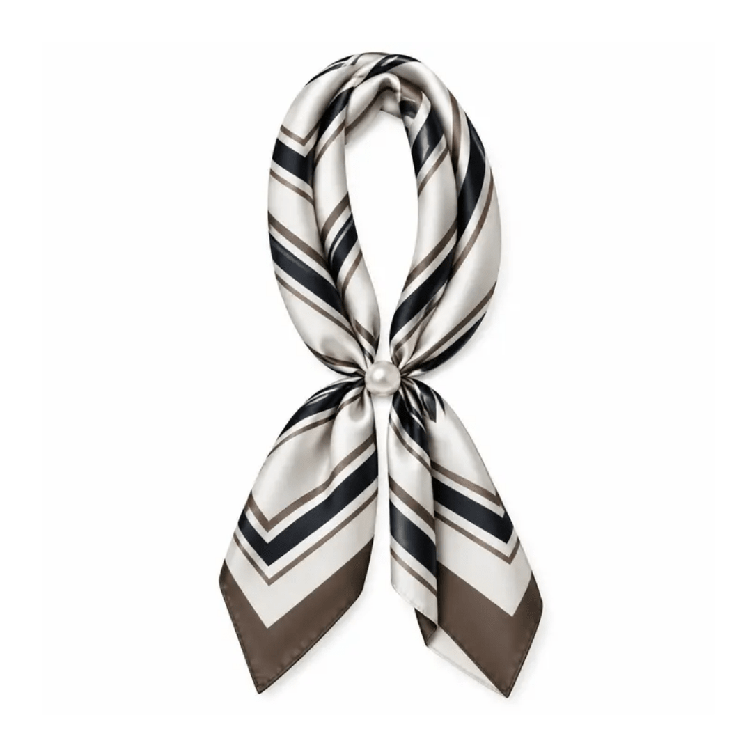 Magnetic Pearl Scarf Necklace - Lizzy G's Fine Gifts