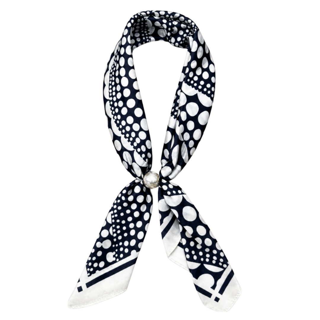 Magnetic Pearl Scarf Necklace - Lizzy G's Fine Gifts