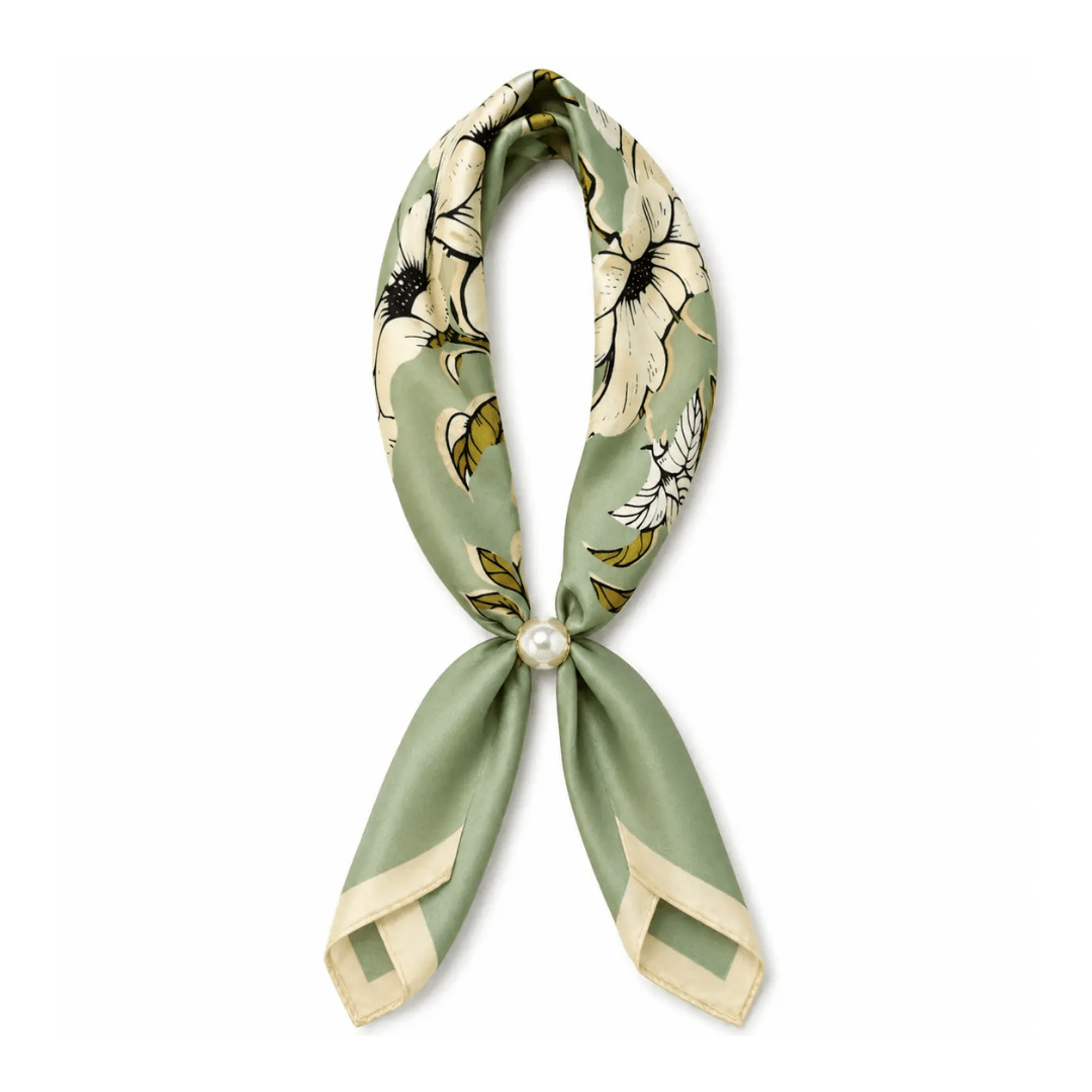 Magnetic Pearl Scarf Necklace - Lizzy G's Fine Gifts
