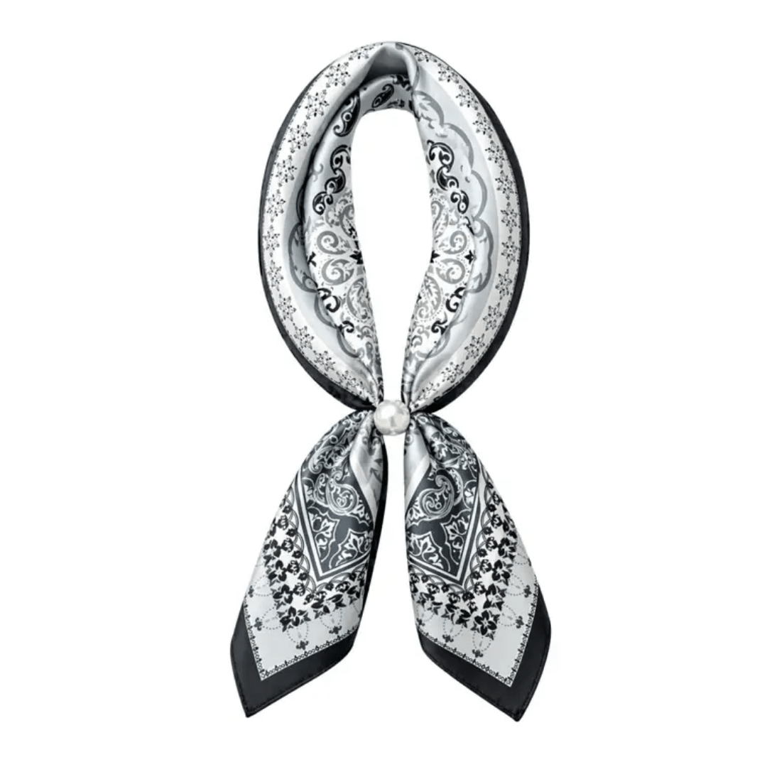 Magnetic Pearl Scarf Necklace - Lizzy G's Fine Gifts