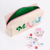Mahj Mahjong Tiles Zip Pouch - Lizzy G's Fine Gifts