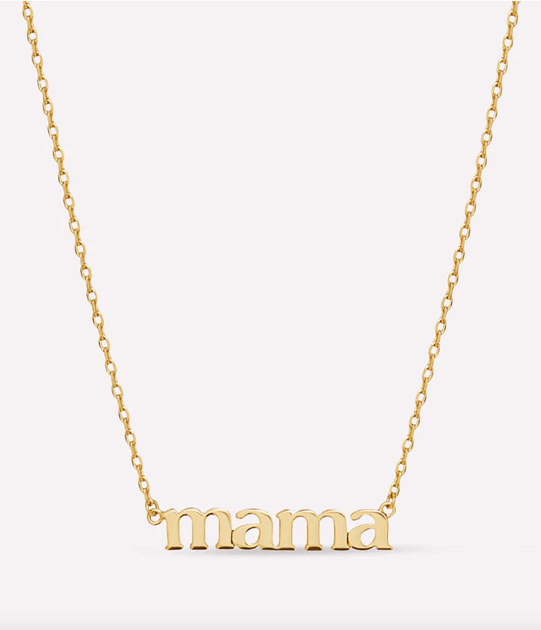 Mama Gold Necklace - Lizzy G's Fine Gifts
