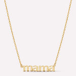 Mama Gold Necklace - Lizzy G's Fine Gifts