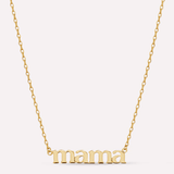 Mama Gold Necklace - Lizzy G's Fine Gifts