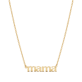 Mama Gold Necklace - Lizzy G's Fine Gifts