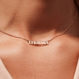 Mama Gold Necklace - Lizzy G's Fine Gifts