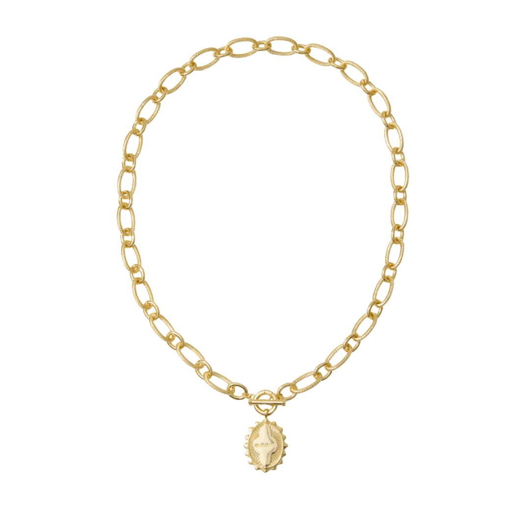 Mama Link Chain Necklace - Lizzy G's Fine Gifts