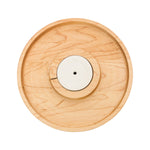 Maple Cracker Round Serving Board - Lizzy G's Fine Gifts
