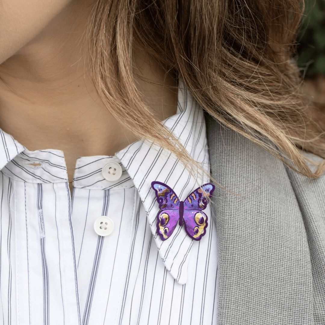 Mariposa Butterfly Brooch - Lizzy G's Fine Gifts