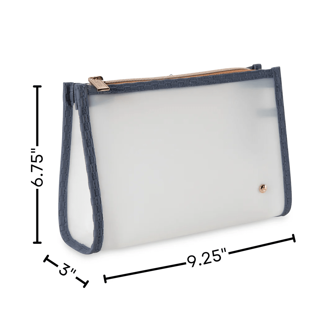 Medium Zip Cosmetic Bag - Lizzy G's Fine Gifts