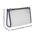 Medium Zip Cosmetic Bag - Lizzy G's Fine Gifts