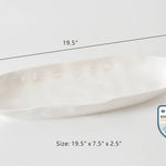 Melamine Deep Long Server - Lizzy G's Fine Gifts