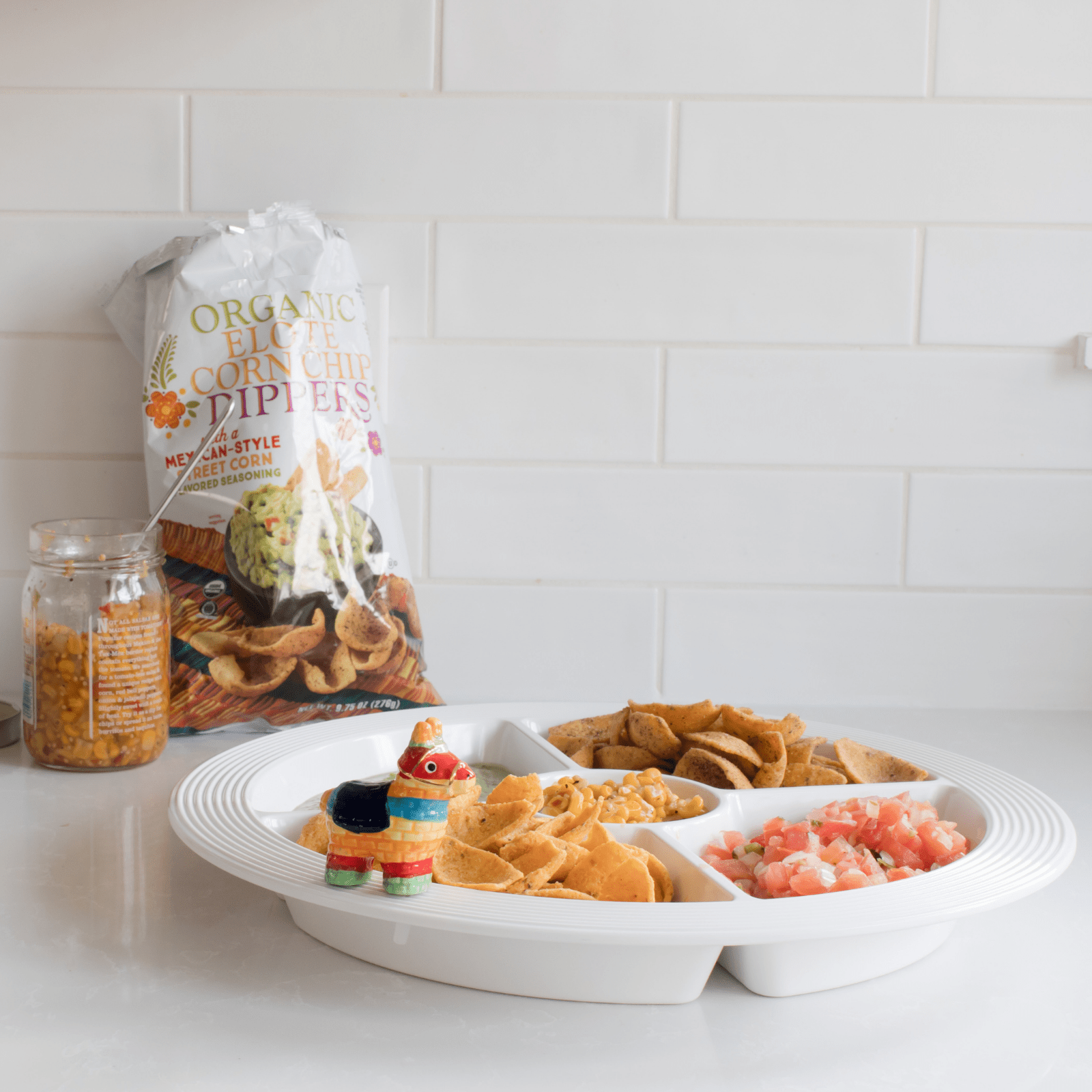 Melamine Divided Serving Dish - Lizzy G's Fine Gifts