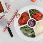 Melamine Divided Serving Dish - Lizzy G's Fine Gifts