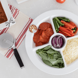 Melamine Divided Serving Dish - Lizzy G's Fine Gifts