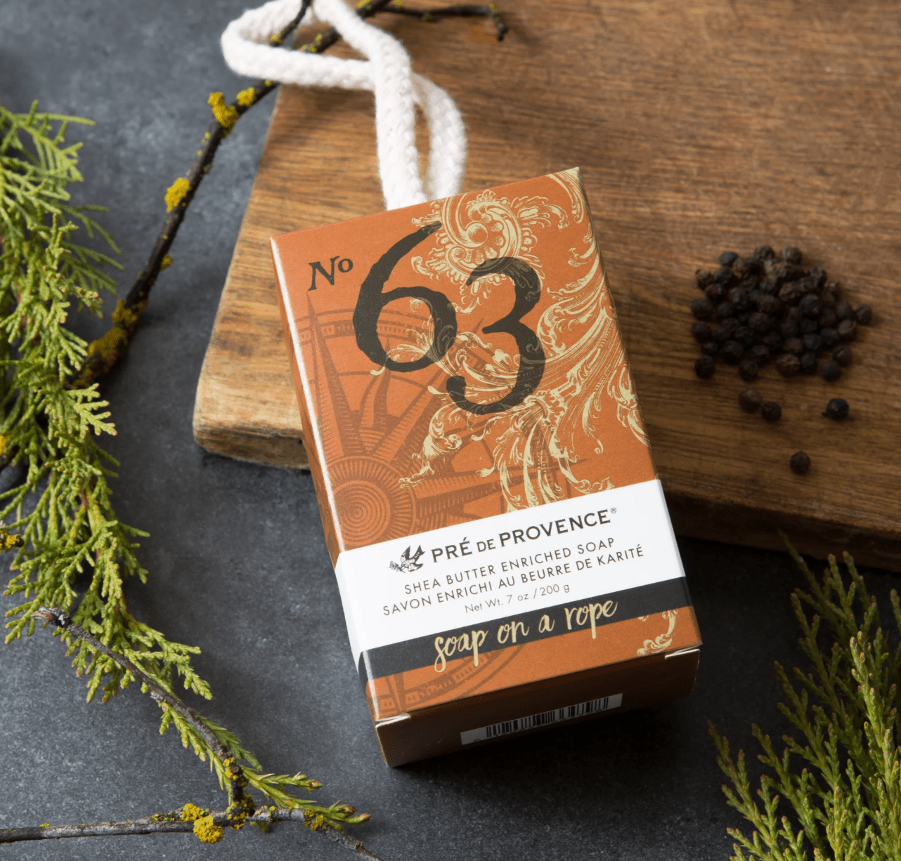 Men's 63 Soap on a Rope - Lizzy G's Fine Gifts