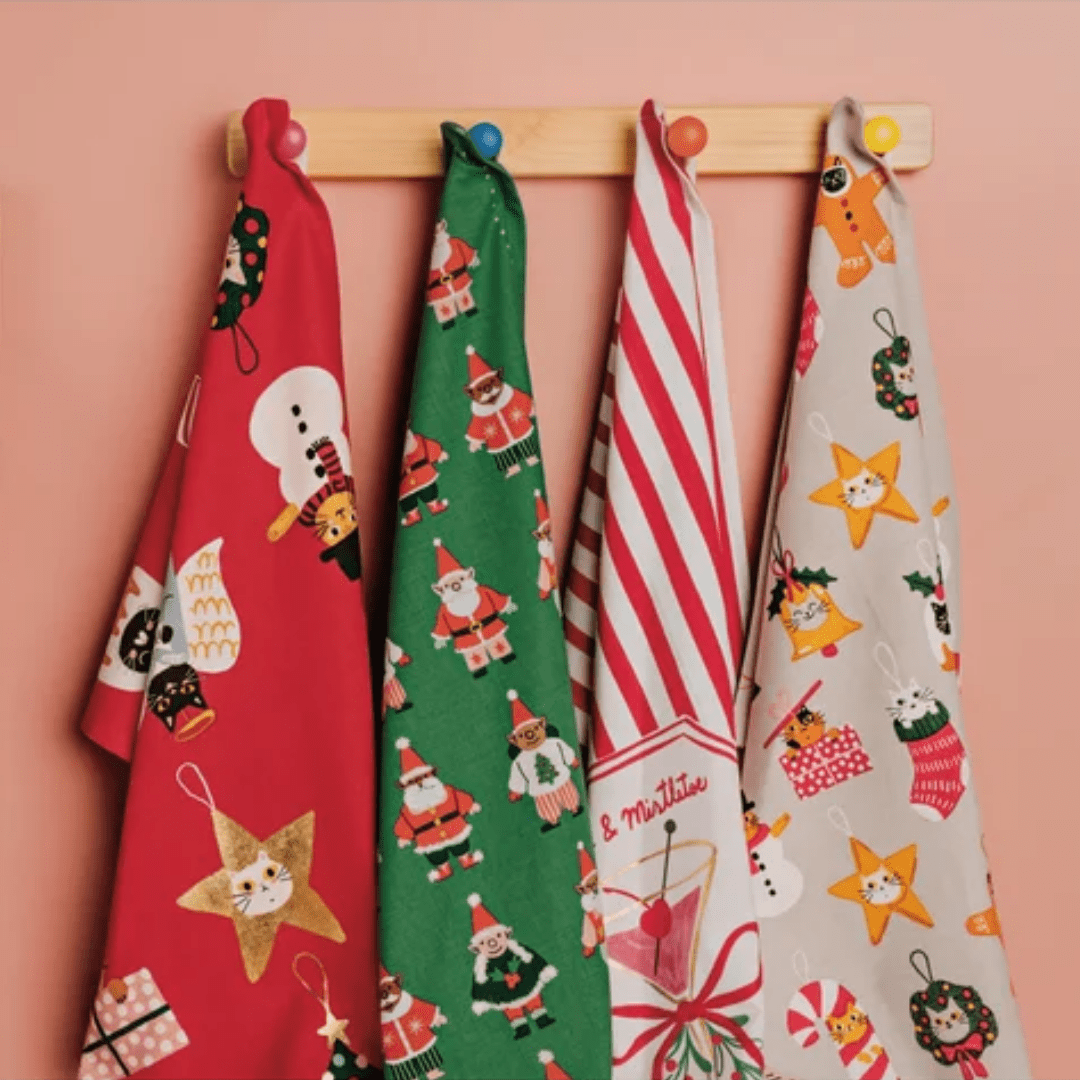 Merry Knitmas Dish Towel - Lizzy G's Fine Gifts