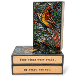 Messenger - 302 - Copper Art Block - Lizzy G's Fine Gifts