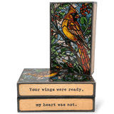 Messenger - 302 - Copper Art Block - Lizzy G's Fine Gifts