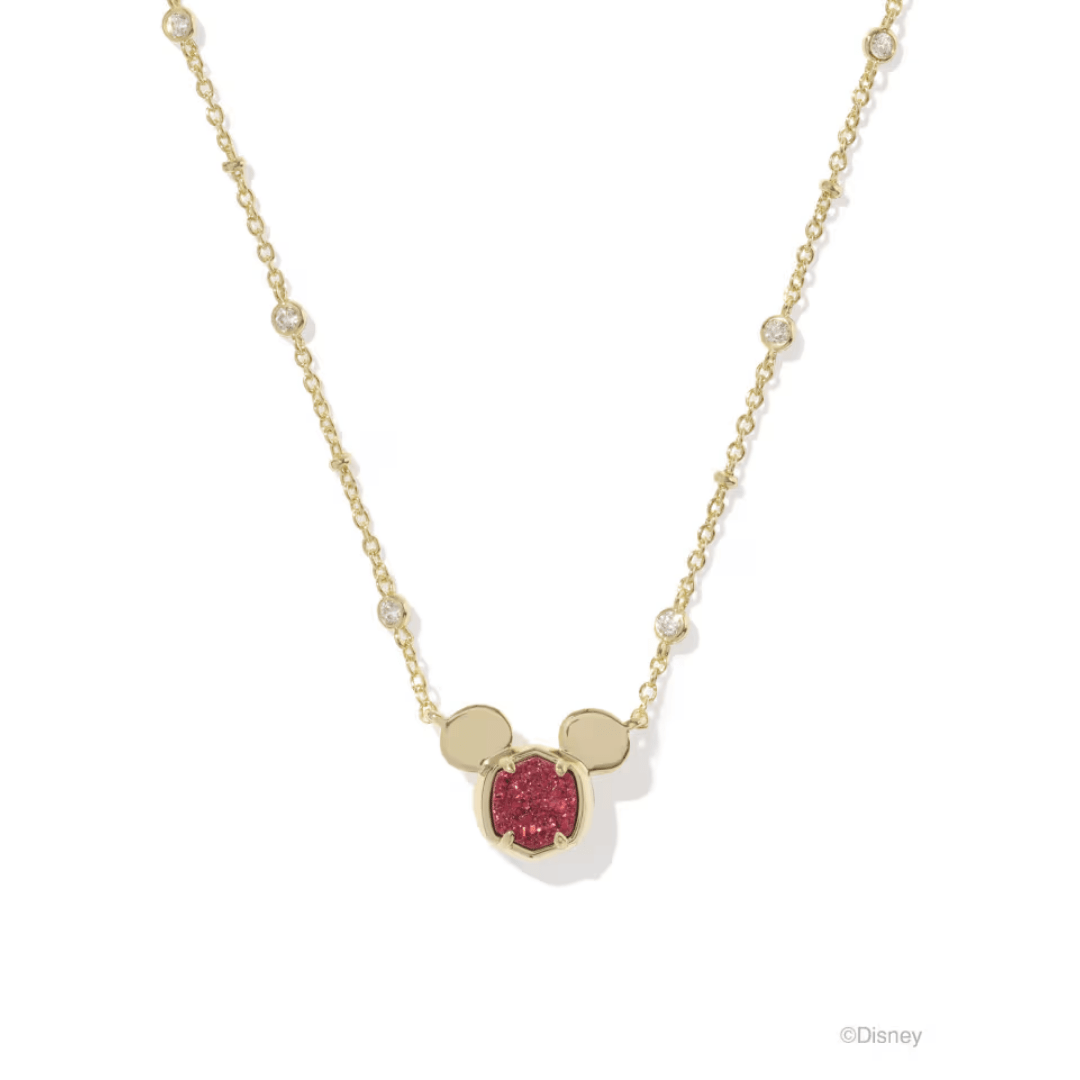 Mickey Mouse Pendant Necklace - Lizzy G's Fine Gifts
