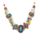 Milano Four Line Statement Necklace - Lizzy G's Fine Gifts