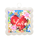 Mini Art Scallop Love Heart - Lizzy G's Fine Gifts