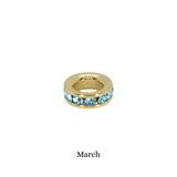 Mini Birthstone Charms - 8mm - Lizzy G's Fine Gifts