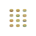 Mini Birthstone Charms - 8mm - Lizzy G's Fine Gifts