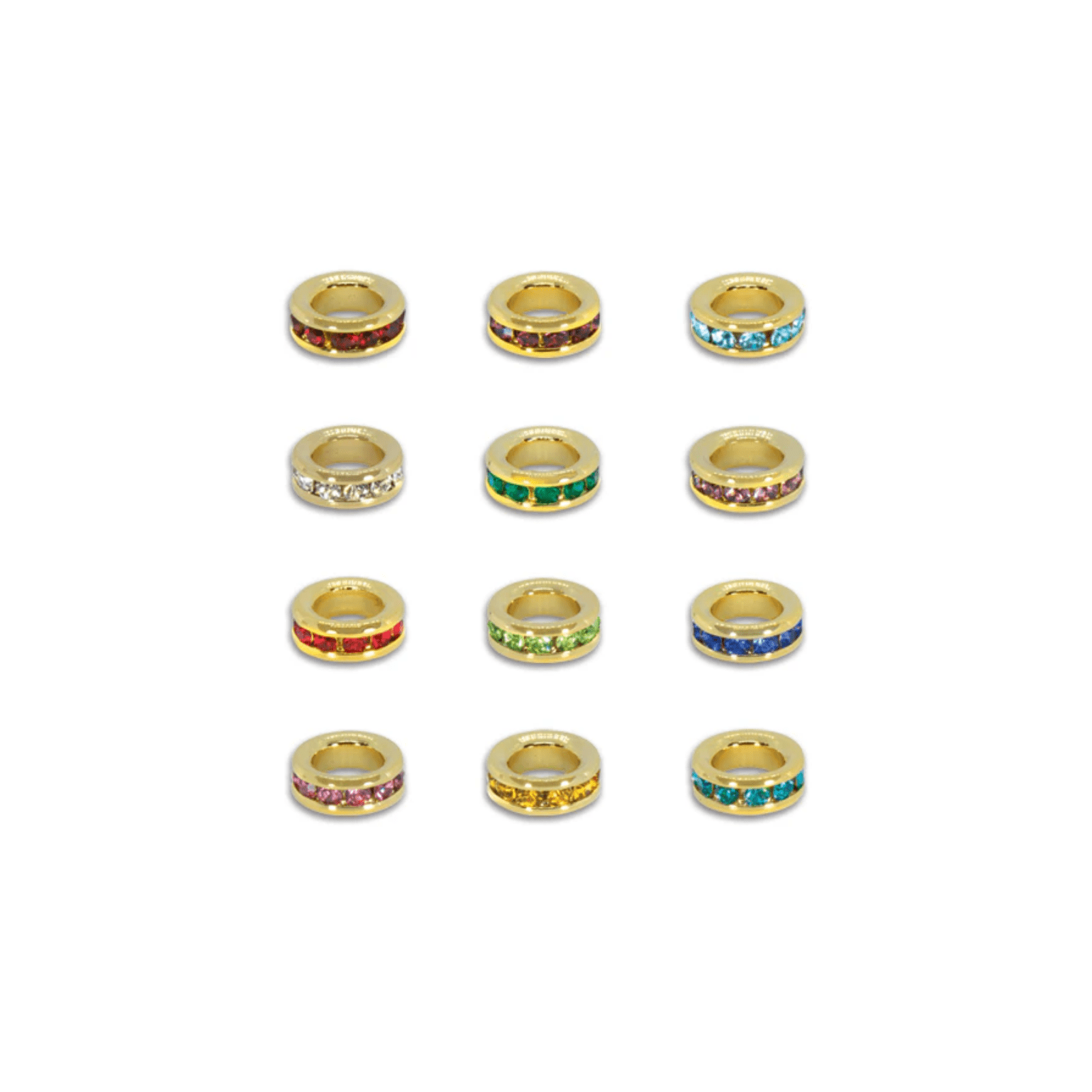 Mini Birthstone Charms - 8mm - Lizzy G's Fine Gifts