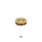 Mini Birthstone Charms - 8mm - Lizzy G's Fine Gifts