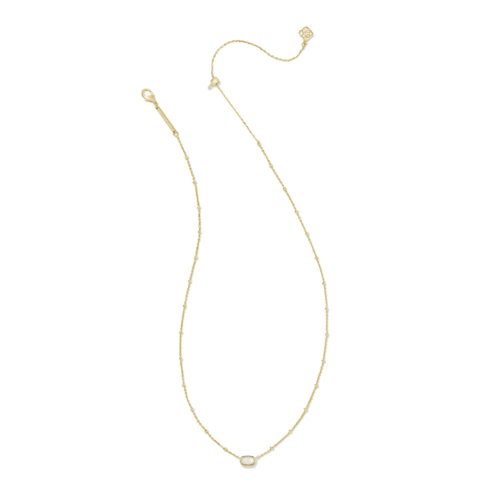 Mini Elisa Satellite Chain Short Necklace - Lizzy G's Fine Gifts