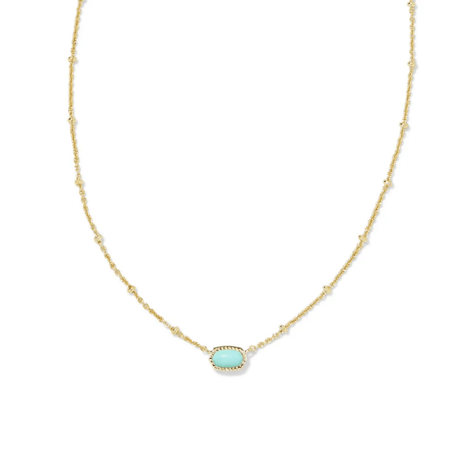 Mini Elisa Satellite Chain Short Necklace - Lizzy G's Fine Gifts