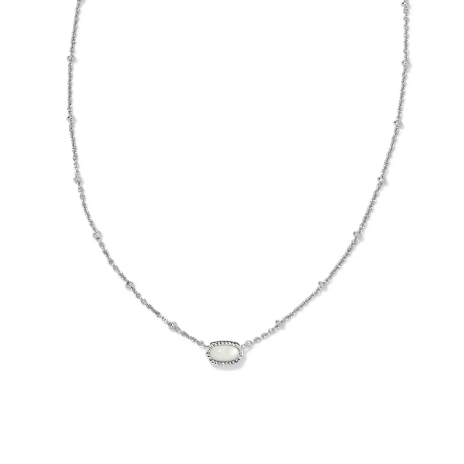 Mini Elisa Satellite Chain Short Necklace - Lizzy G's Fine Gifts
