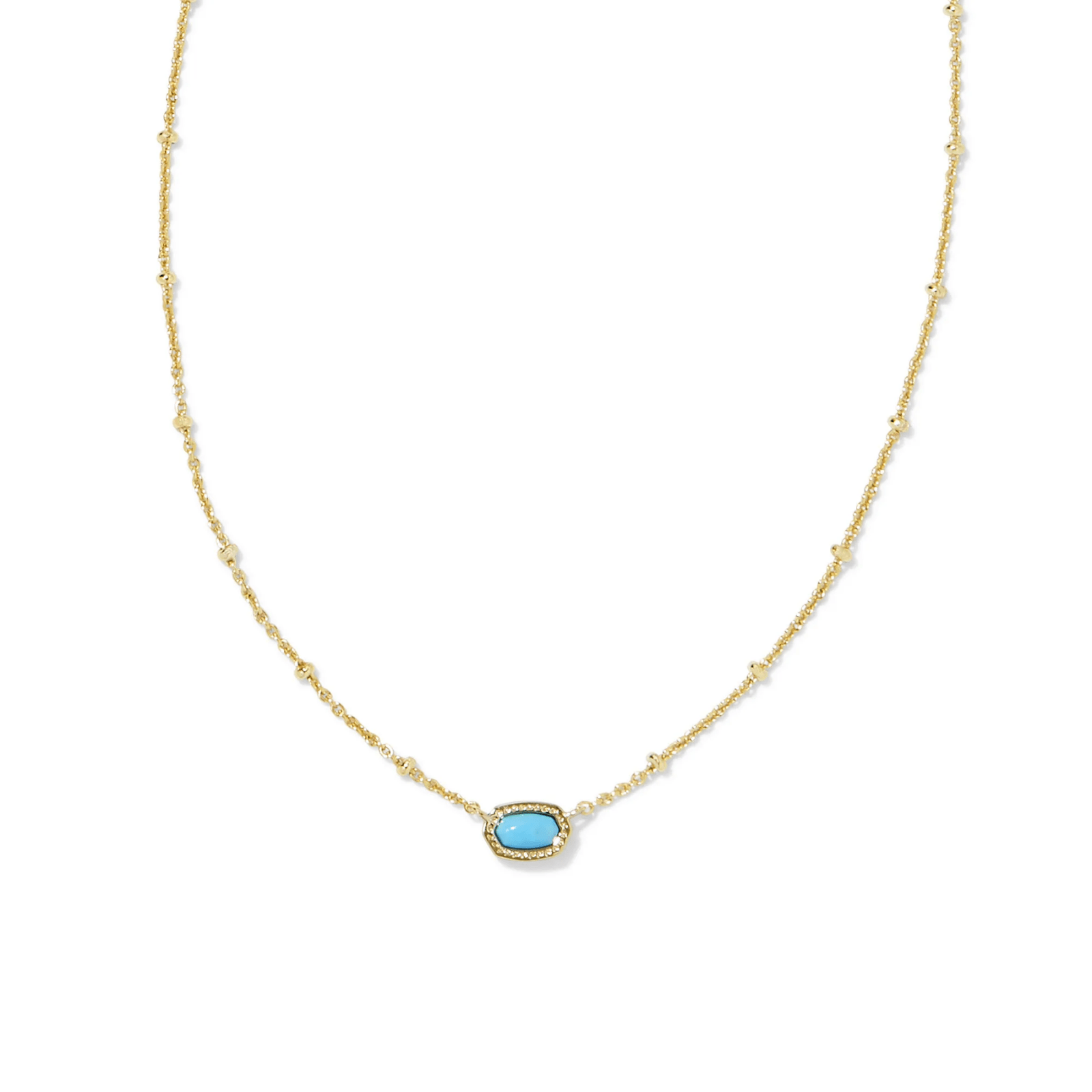 Mini Elisa Satellite Chain Short Necklace - Lizzy G's Fine Gifts