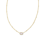 Mini Elisa Satellite Chain Short Necklace - Lizzy G's Fine Gifts