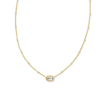 Mini Elisa Satellite Chain Short Necklace - Lizzy G's Fine Gifts