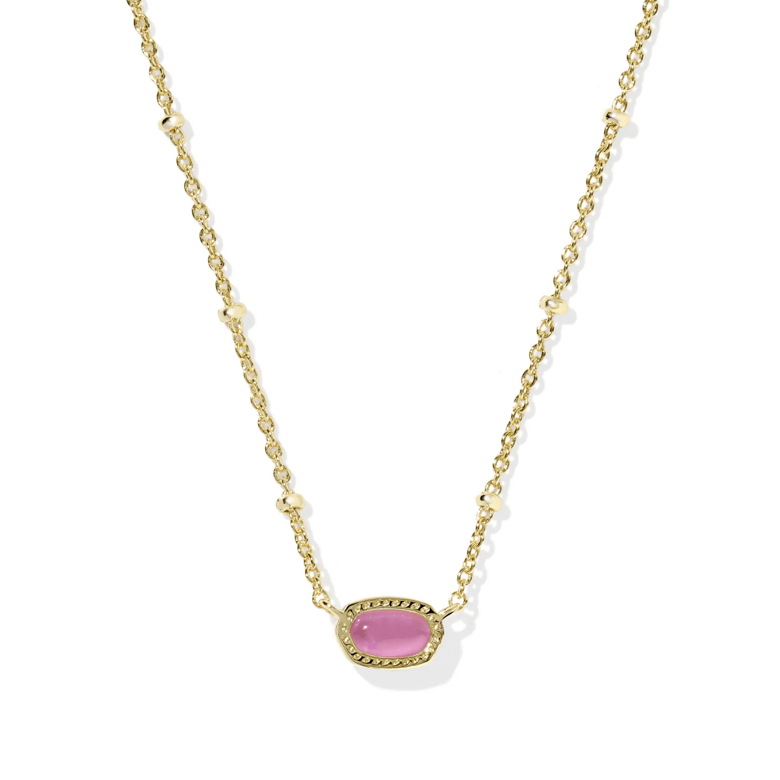 Mini Elisa Satellite Chain Short Necklace - Lizzy G's Fine Gifts