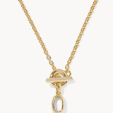 Mini Elisa Toggle Necklace - Lizzy G's Fine Gifts