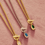 Mini Elisa Toggle Necklace - Lizzy G's Fine Gifts
